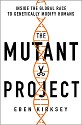 The Mutant Project Cover: a white background with orange DNA helix and scissors