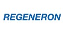 Regeneron name logo in blue