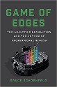 Schoenfeld - Game of Edges, The analytics revolution and the future of professional sports - image of stadium with multicolored bar chart rising out of the center