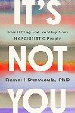 Durvasula - It's Not You: Identifying and healing from narcissistic people - title in white on background of watercolor layers